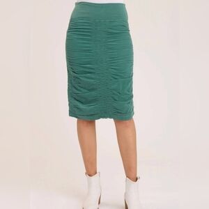 Like New! XCVI Cord Midi Trace Skirt In "Juneau Pigment, XL